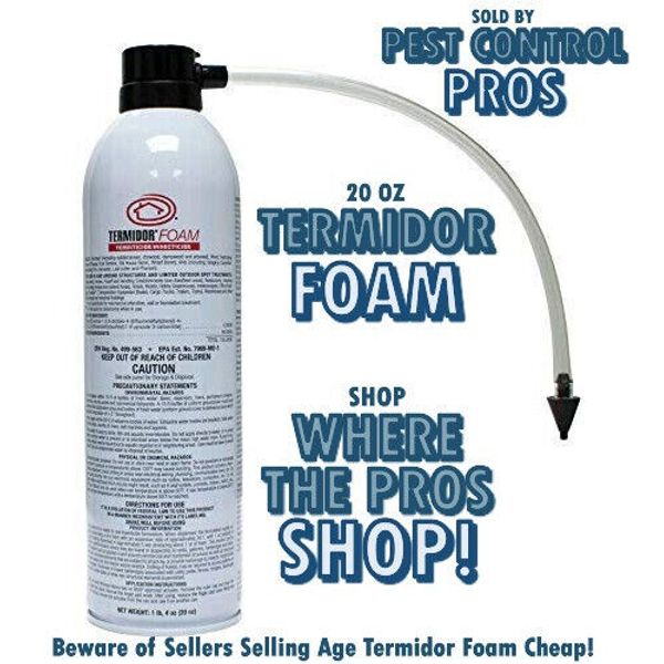 20 oz Termidor Foam BASF Termiticide TERMITE ANT CONTROL RTU FOAM ~FAST SHIPPING