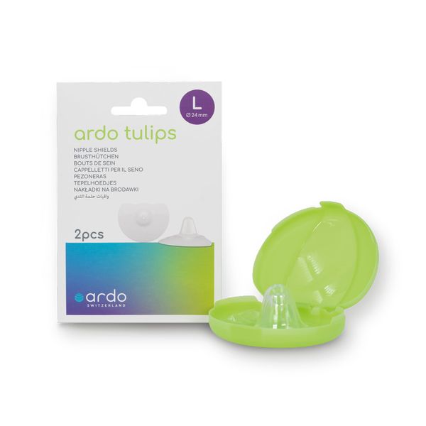 ARDO Tulips Nipple Cover Breast Feeding transparent