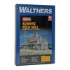 Walthers Cornerstone Series Kit HO Scale Sunrise Feed Mill
