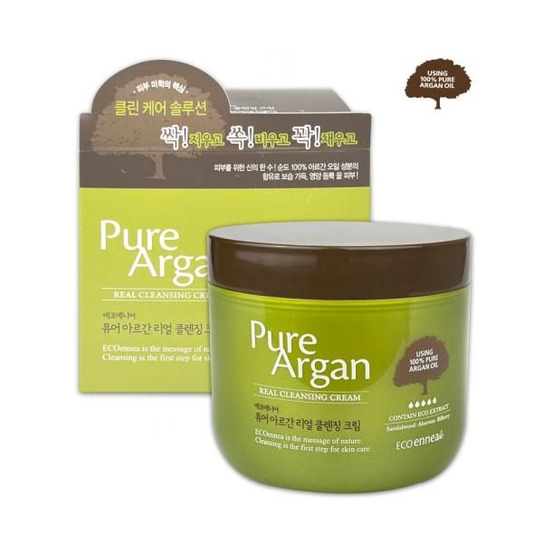 Eco Ennea Pure Argan Real Cleansing Cream 300ml O First Water Green Tea Fruit Nara Massage Cream Massage Cream Massage Cream