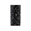 Creativery Tüll 15cm x 9m Schwarz Glitzer Punkte