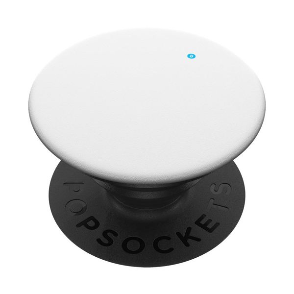 Bitcoin Logo Light Blue Sky Small Subtle Little Simple PopSockets Adhesive PopGrip