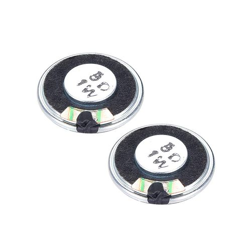 uxcell 1W 8 Ohm DIY Speaker 26mm Round Shape Replacement Loudspeaker 2pcs