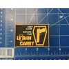 Urban Carry Pistol Rare PVC Patch Shot Show Tactical Keep Calm Return 🔥 Fire