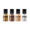 Dinair Airbrush Makeup Highlighter, Eyeshadow - Inner Goddess Collection Set