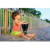 20 cm Djembe Drum Bongo Elephant Black A1
