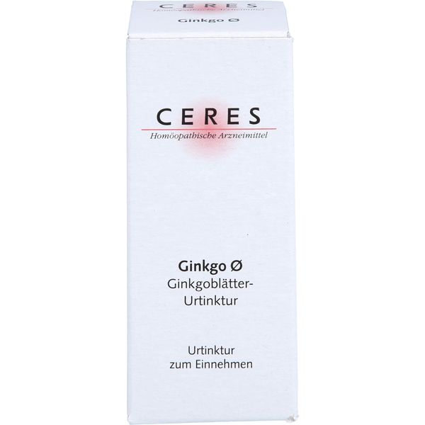 CERES Ginkgo Urtinktur, 20 ml Lösung