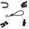 6 PCS Bungee Ropes with Metal Hooks for Outdoor Camping