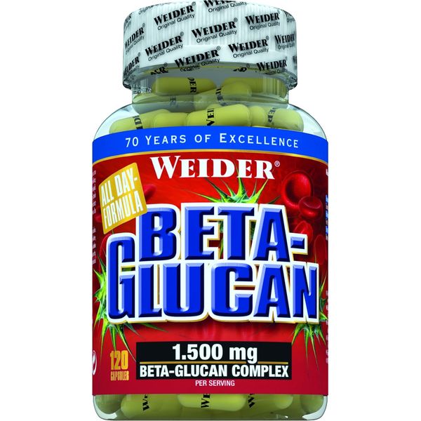 Weider Beta-Glucan, 120 Capsules