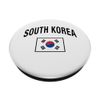 South Korea Flag Proud Korean PopSockets Swappable PopGrip