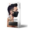 Naroo Mask F.U+ Washable and Reusable High Performance Filter Mask, Black, Small
