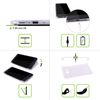 Head Case Designs Black Building Blocks Hard Back Case Compatible With HTC One A9s