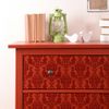 Verde Damask Craft Stencil - DIY Craft Decor - Reusable Stencil for Home Makeover (Small)