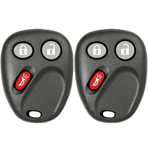 Key Fob for Chevy Silverado Equinox Suburban 2003-2006 | Mushan Key Fob LHJ011 | Replacement Key for Chevy&for Cadillac | 3-Button Key Fob | Easy DIY Programming | Durable & Reliable