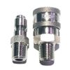 Stainless 1/4 Quick Coupler W/Plug 1/4  6000 psi  - 8.707-110.0 Pressure Washer