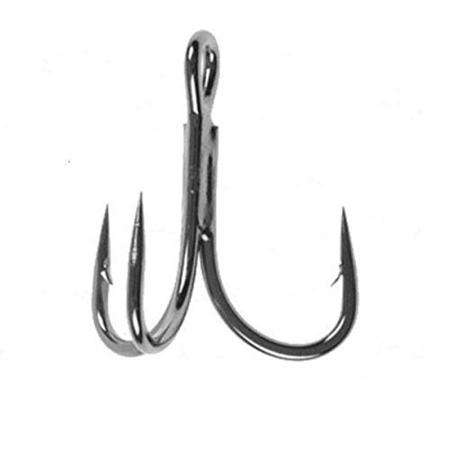 Owner American Stinger 56 Treble Hook, 2, Chrome (5656-091)