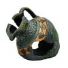 Swell Resin Cracked Clay Pot Aquarium Décor