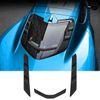 Rear Engine Bay Air Vent Inserts Covers Protection for Corvette C8 Z51 Coupe 20+