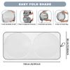 For Land Rover Accessory Car Windshield Sunshade Foldable Front Sun Shield Cover