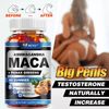 MENXI Maca Superfood Gummies - Adrenal Support & Cognitive Focus Formula 60PCS