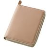 COGIT Lamb Leather Medicine Notebook Case, Mocha Beige