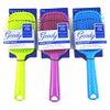 Goody #11157 Brush Bright Boost Paddle (3 Pieces) Assorted Colors