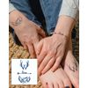 Love Wrist Semi-Permanent Tattoo: Longer lasting temporary tattoos