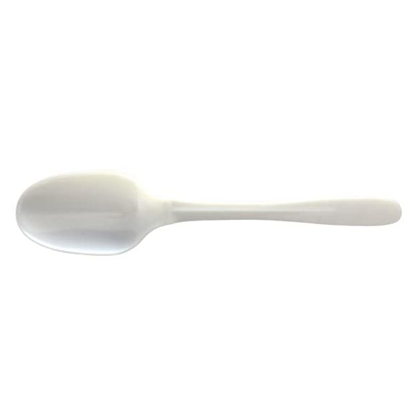 Houken Sangyo H872 Eco Friendly Disposable Plastic Spoons, 6.3 inches (16 cm), 100 Pieces, Plant-Derived Ingredients, Natural, Bag Included