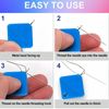 20pcs Automatic Needle Threader,Square Needle Threaders,Sewing Machine Needle Threader,Simple Needle Threader,Easy Selfthread Needle Threaders Tool,Sewing Supplies Tool,Universal Sewing Supplies(Blue)