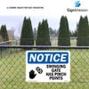 Tip-Over Hazard Do Not Attempt To Remove ANSI Warning Sign Metal Plastic Decal