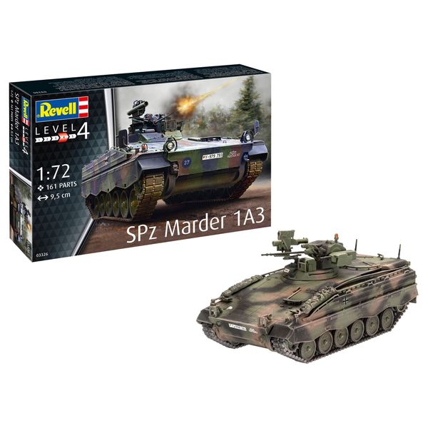 Revell 03326 Spz Marder 1A3 1:72 Scale Unbuilt/Unpainted Plastic Model Kit