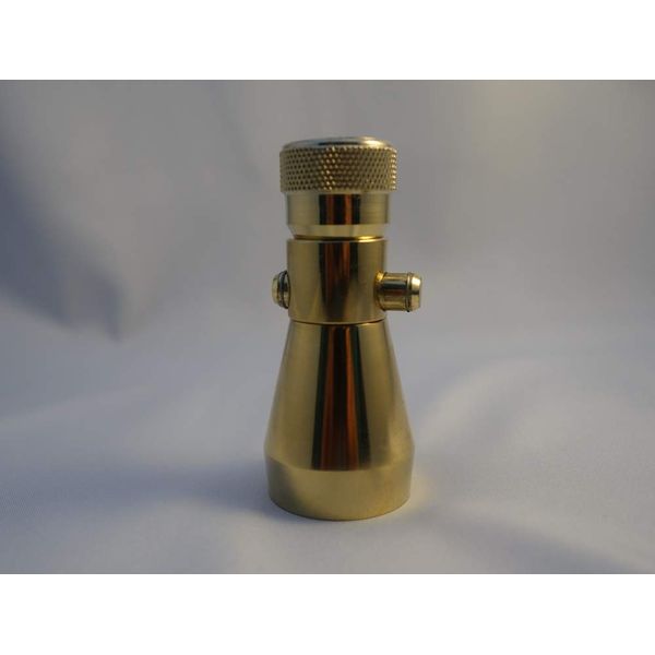 Jet Low Flow Brass Shower Head - Titanium Gold