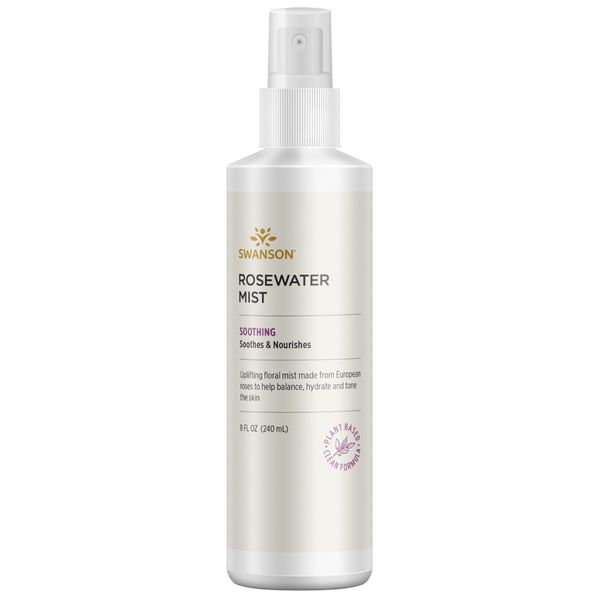 Swanson Rosewater Mist 8 fl oz Liq