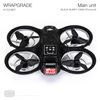 WRAPGRADE Skin Compatible with DJI Neo (Black Bumpy Camo)