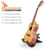 LALAOKS Ukulele Stand Wood Violin Stands (Antler type)