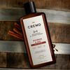 Cremo Bourbon & Oak Barber Grade 2 in 1 Shampoo & Conditioner, 16 Fl Oz