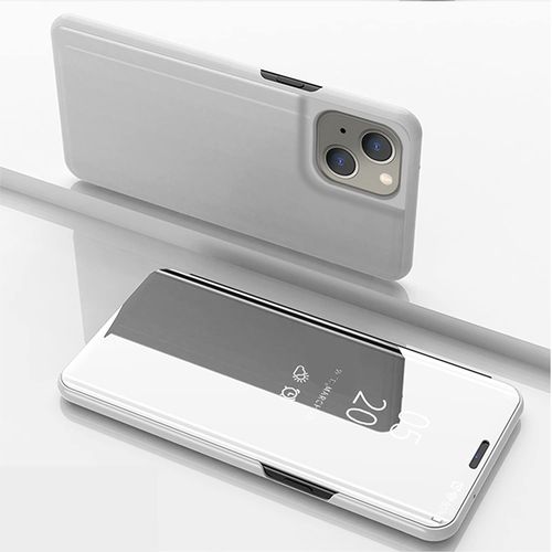 iPhone 13 Mobile Phone Case, Mirror, Plated, Transparent Window, Thin, Glitter, Cute, Funny, Notebook-type PU Leather, Stand Function, Cover, Stylish, Characters, Lens Protection, Drop Prevention,