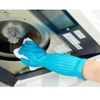 Dunlop Home Products Cooking Gloves, Medium Thickness, M, With Fleece Lining, CR Coat, Long, Non-Slip, Guard Below Elbows, Green
