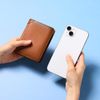 GAEKEAO Mens Wallets RFID Blocking Genuine Leather Slim Wallets for Men with 2 ID Window