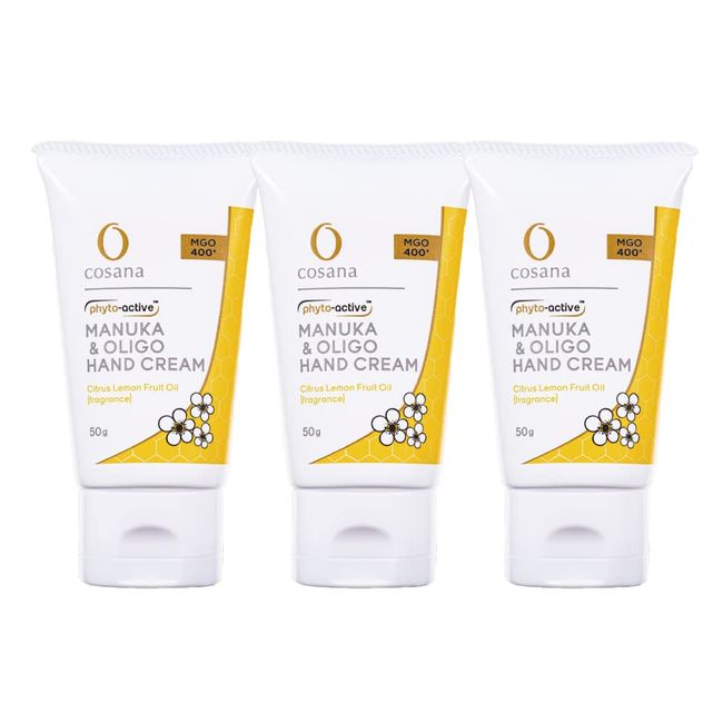 Cosana Manuka and Oligo Hand Cream 1.8 oz (50 g) x 3 Bottles Set