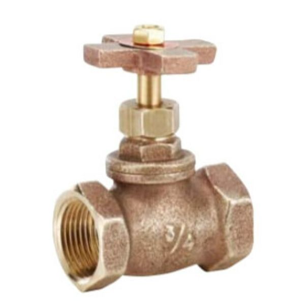 Irrigation 3/4" Gate Threaded Stop Valve for Manifold Drain Sprinkler Box Brass