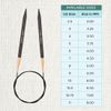 KnitPro J’Adore Cubics Fixed Circular Needles 16" (40cm) | 8.00mm