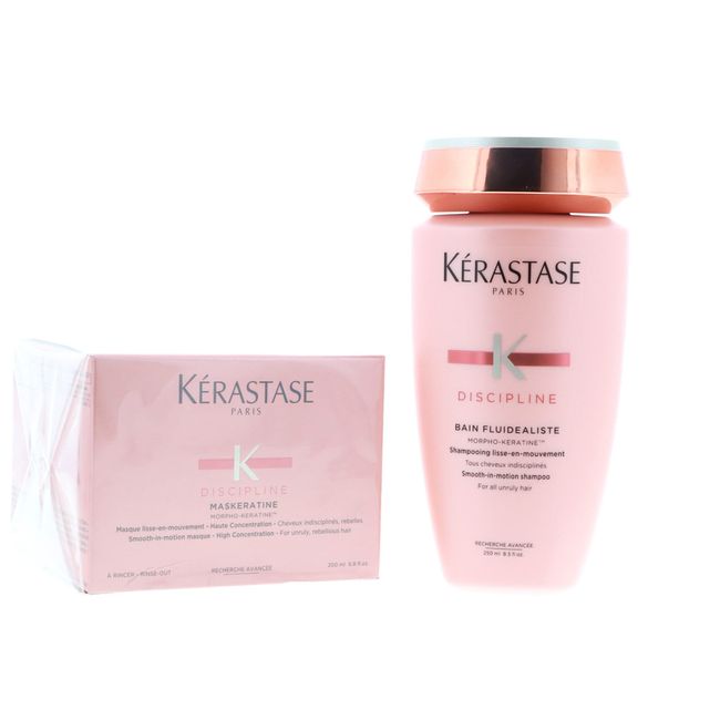 KERASTASE KIT KERASTASE - SHAMPOO FLUIDEALISTE E MASKERATINE