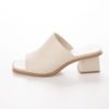 Evor IU5079 Women's Square Block Heel Sandals, BL, S