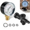 For Hayward Filter Gauge Adapter Assembly & Pressure Gauge Kit Replace DEX2400S
