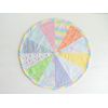 Quilted Spring Easter Table Topper Round Handmade Patchwork Centerpiece Decor