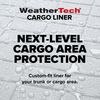 WeatherTech Cargo Trunk Liner for Expedition, Navigator - Behind 3rd Row (431094) Cocoa