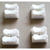 20 X Singles Self Locking Electric Cable Terminal Connec. 1 - 2 or 3- Lock Wire.