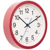 Acctim Bromham Non Ticking Sweep Seconds Hand Wall Clock 20cm Diameter (Red)