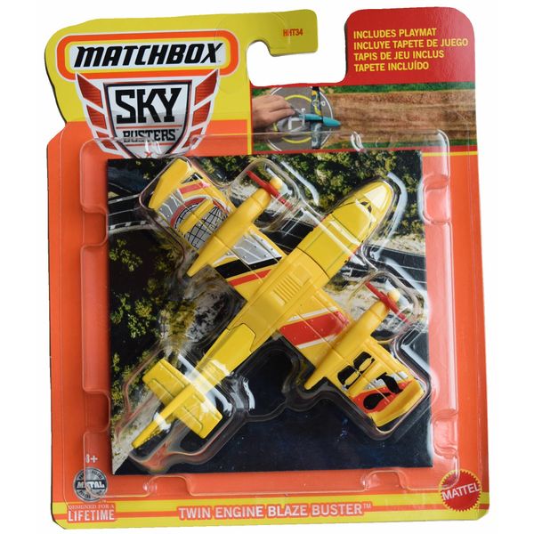 Matchbox Twin Engine Blaze Buster, Sky Busters Includes Playmat